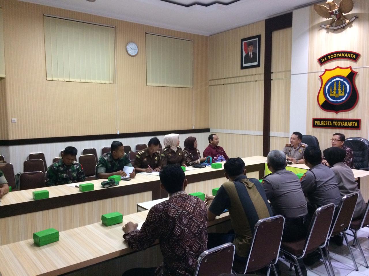 Rapat Awal Tahun 2019 Satgas Saber Pungli Kota Yogyakarta