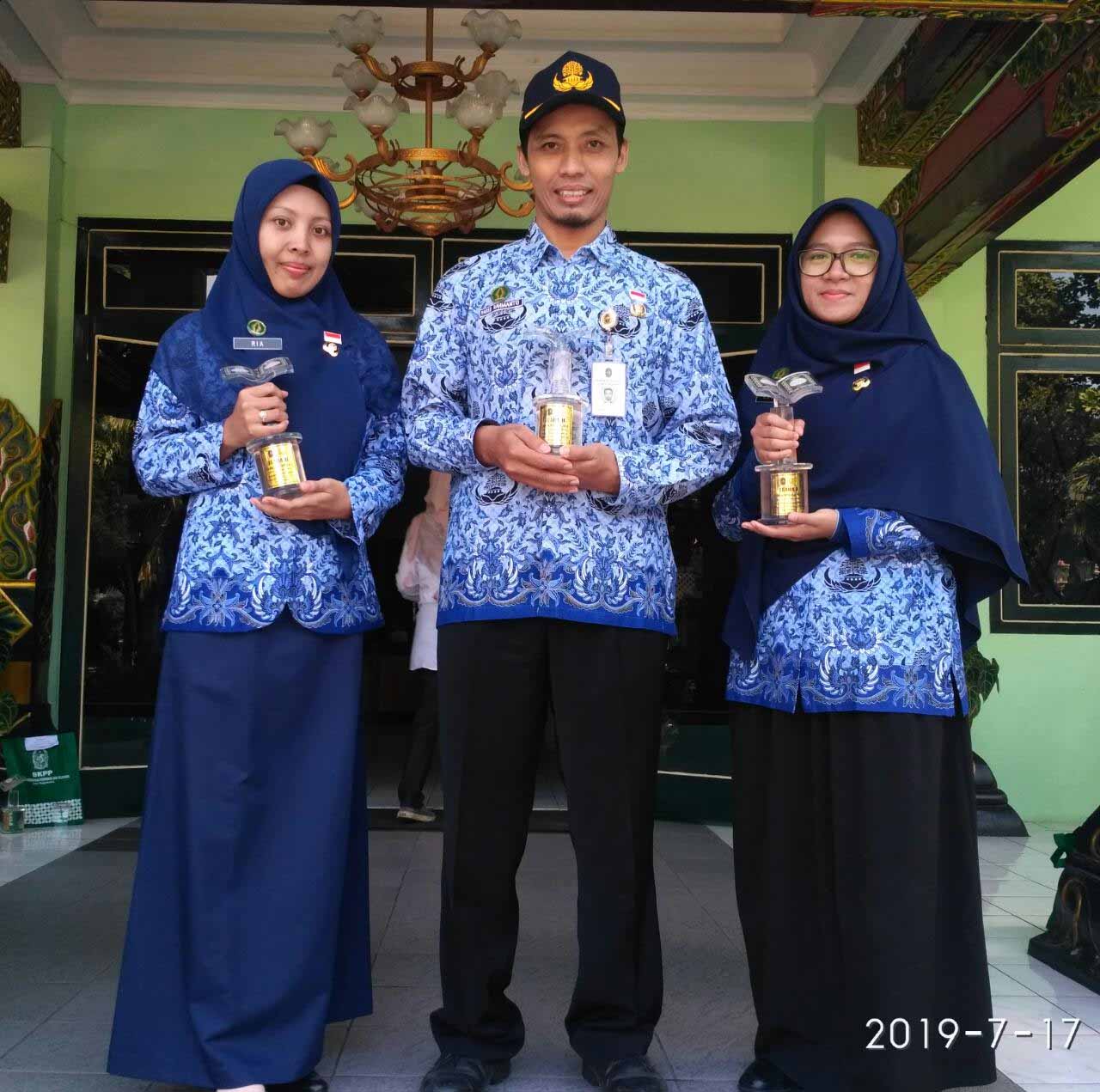 Penyerahan Hadiah  Lomba MTQ ASN Pemerintah Kota Yogyakarta