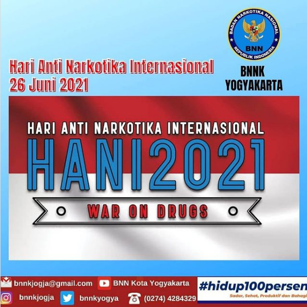 HARI ANTI NARKOTIKA INTERNASIONAL (HANI) 2021