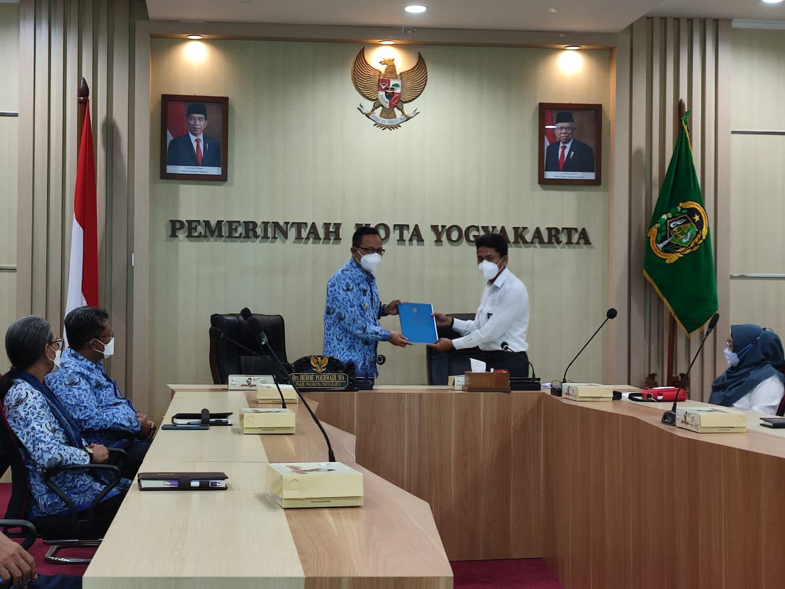 Entry Meeting Pemeriksaan LKPD Pemerintah Kota Yogyakarta TA 2021