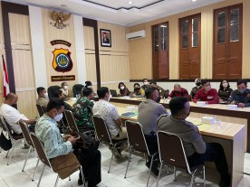 Koordinasi Saber Pungli dengan Polres Kota Yogyakarta