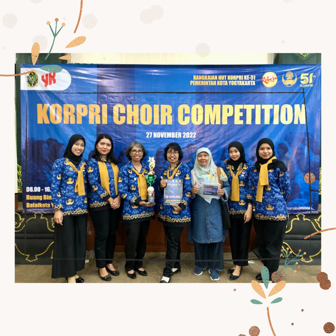 Kalisa Choir Inspektorat Kota Yogyakarta Meraih Juara ke-3 Lomba Padus KORPRI