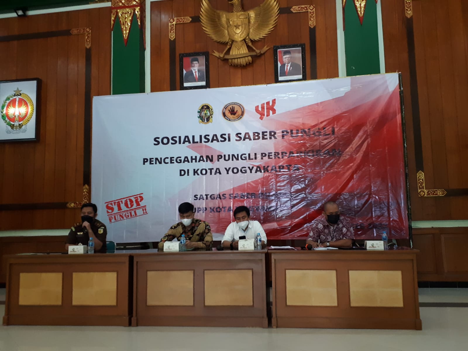 Sosialisasi Saber Pungli Perpakiran Kota Yogyakarta 2022