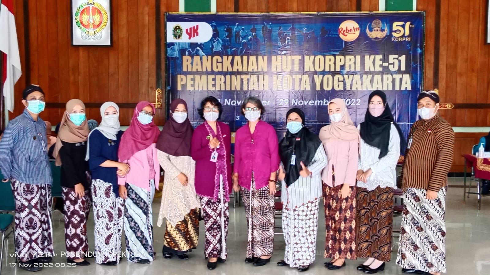 Pegawai Inspektorat Mengikuti Kegiatan POSBINDU yang diadakan di Bali Kota Yogyakarta
